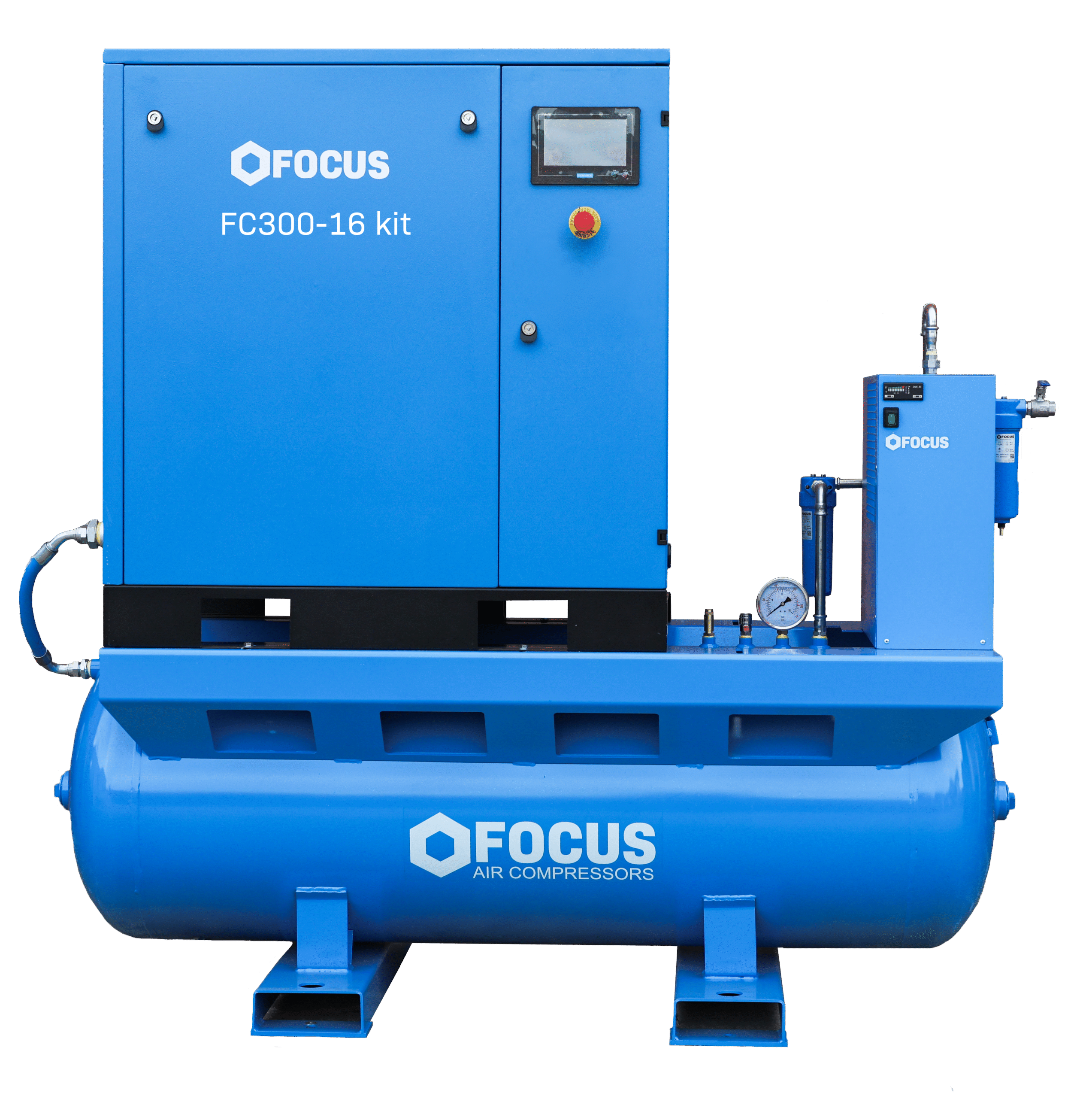 Air Cutting FC300-16-50D Focus 16 Bar Rotary Screw Compressor