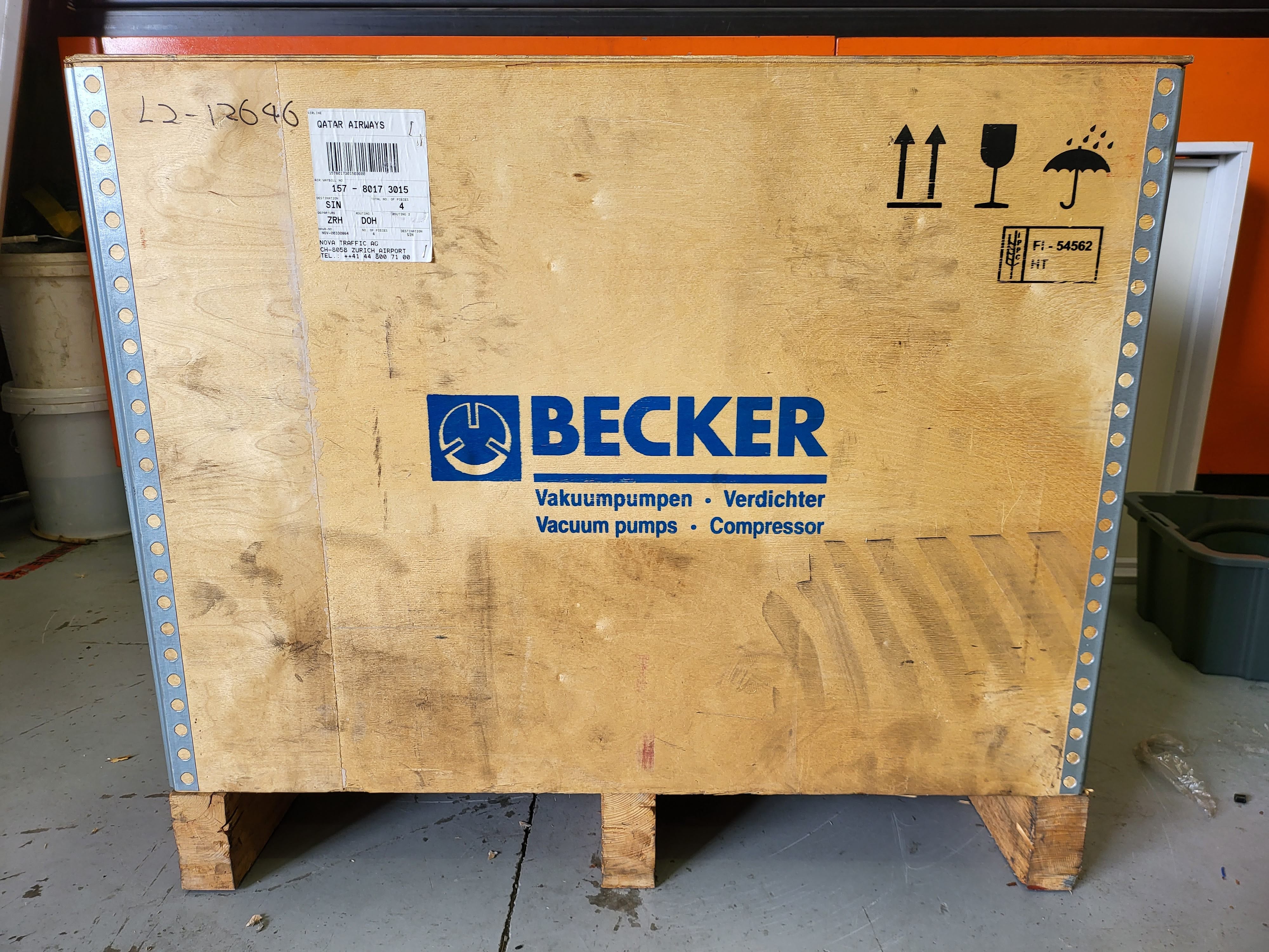 Turbine Blower RV 2.2320/33-0110 2-12646