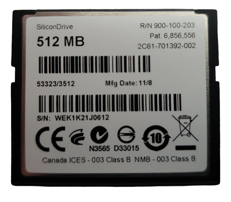 Compact Flash Card 512MB (10008266)