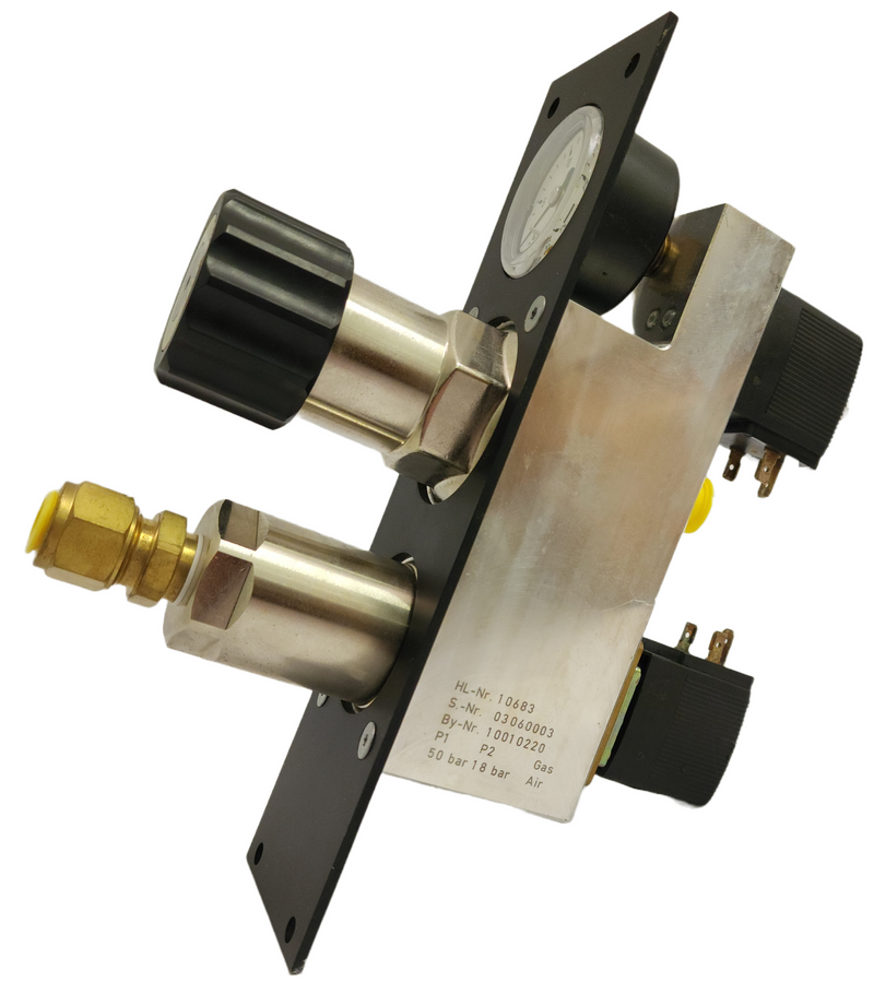 Bystronic Assist Gas Compressed Air Regulator 10010220 Bystronic assist gas compressed air regulator 10010220