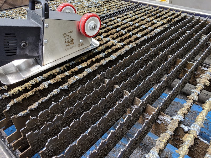 SlagHog laser bed cleaner Slat Shark SlatPro slat cleaner laser grate cleaner SlagHog slat hog cleaner laser machine 